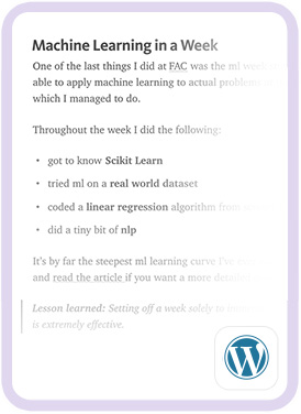 Blog post example
